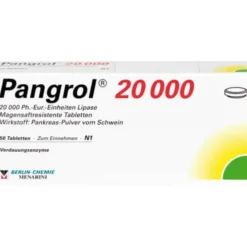 PANGROL 20.000 magensaftresistente Tabletten 50 St