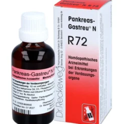 PANKREAS-GASTREU N R72 Mischung 50 ml