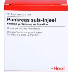 PANKREAS SUIS Injeel Ampullen 10 St
