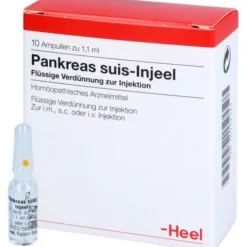 PANKREAS SUIS Injeel Ampullen 10 St