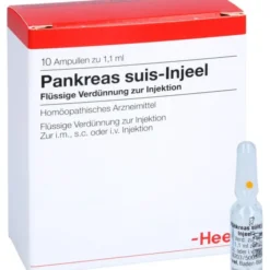 PANKREAS SUIS Injeel Ampullen 10 St