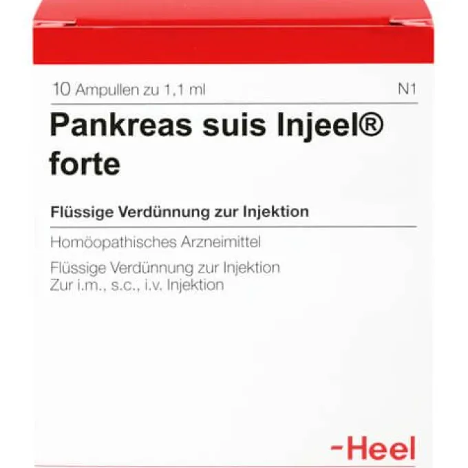 PANKREAS SUIS Injeel forte Ampullen 10 St