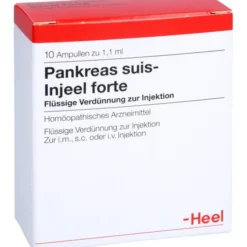 PANKREAS SUIS Injeel forte Ampullen 10 St