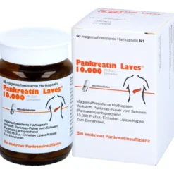 PANKREATIN Laves 10.000 Ph.Eur.-Einh.msr.Hartkaps. 50 St