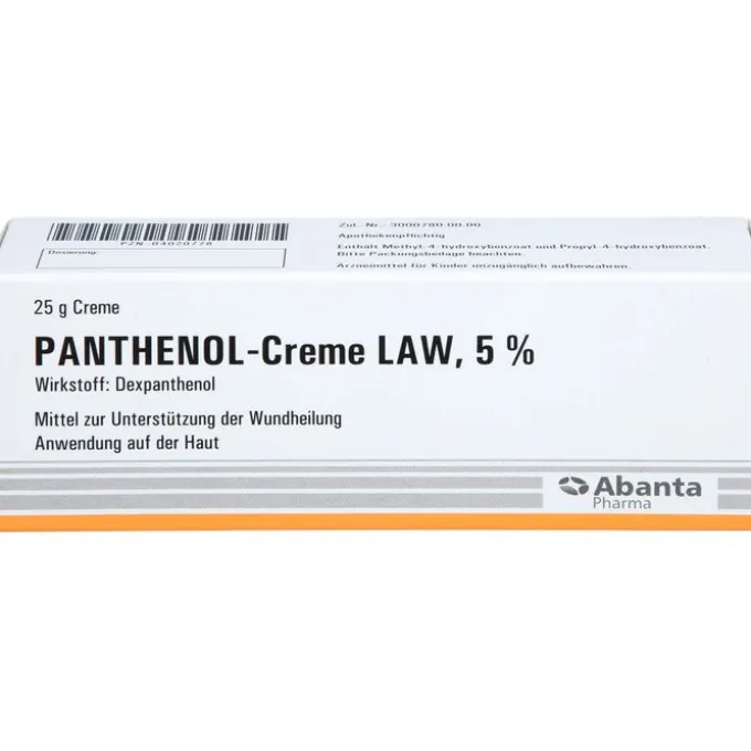 PANTHENOL Creme LAW 5% 25 g
