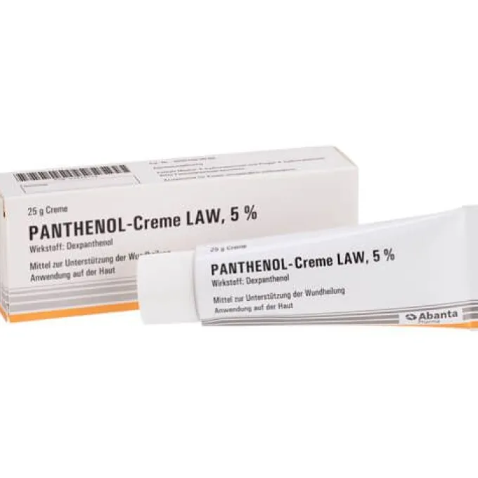 PANTHENOL Creme LAW 5% 25 g