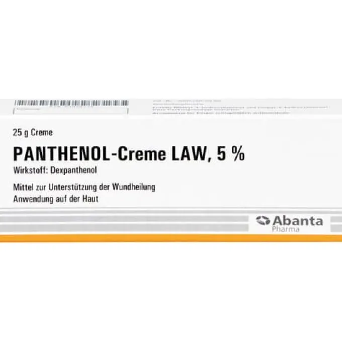 PANTHENOL Creme LAW 5% 25 g