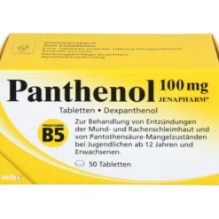 PANTHENOL 100 mg Jenapharm Tabletten 50 St