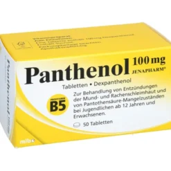 PANTHENOL 100 mg Jenapharm Tabletten 50 St