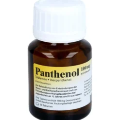 PANTHENOL 100 mg Jenapharm Tabletten 50 St