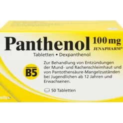 PANTHENOL 100 mg Jenapharm Tabletten 50 St