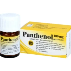PANTHENOL 100 mg Jenapharm Tabletten 20 St
