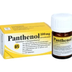 PANTHENOL 100 mg Jenapharm Tabletten 20 St