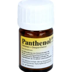 PANTHENOL 100 mg Jenapharm Tabletten 20 St