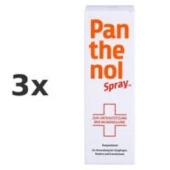 PANTHENOL Spray bei Sonnenbrand und Hautirritationen 3x130g