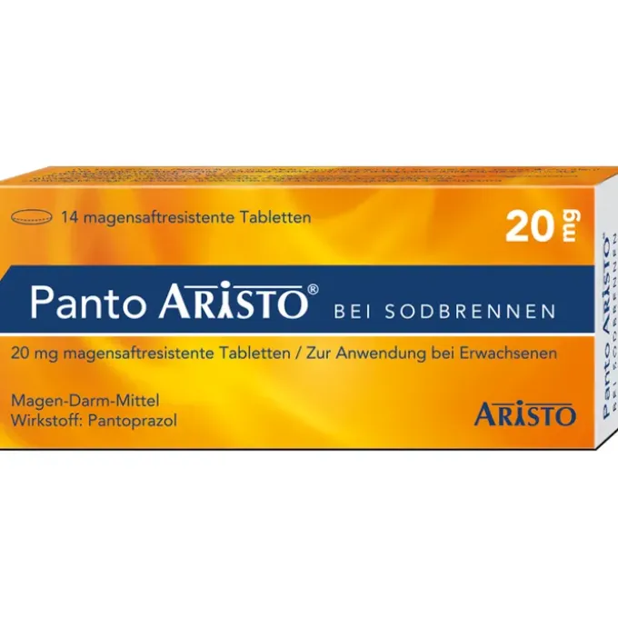PANTO Aristo bei Sodbrennen 20 mg magensaftr.Tabl. 14 St