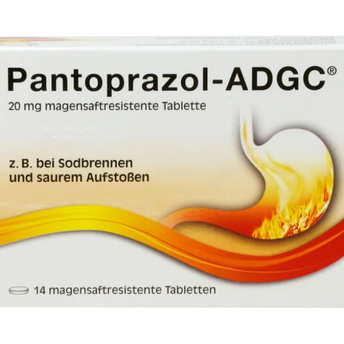 PANTOPRAZOL ADGC 20 mg magensaftres.Tabletten 14 St