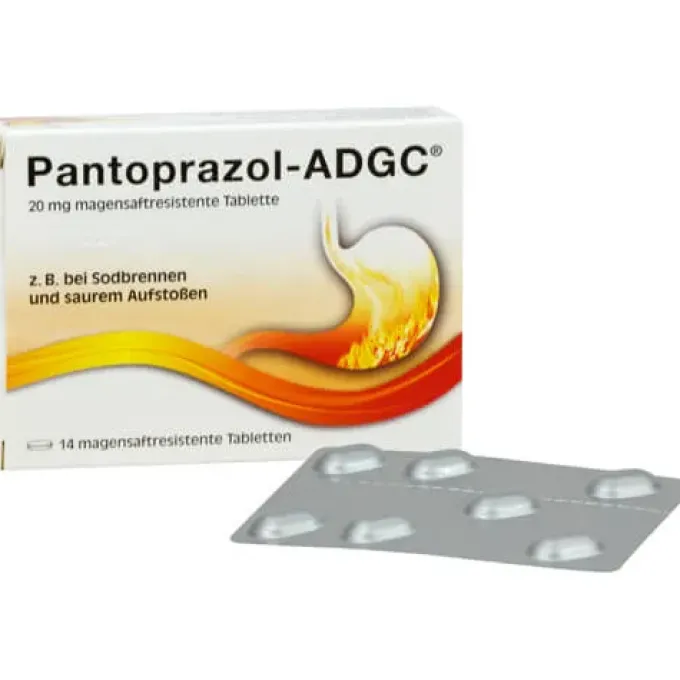 PANTOPRAZOL ADGC 20 mg magensaftres.Tabletten 14 St