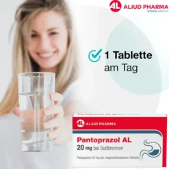 Pantoprazol AL 20 mg bei Sodbrennen 7 St