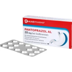PANTOPRAZOL AL 20 mg bei Sodbr.magensaftres.Tabl. 14 St