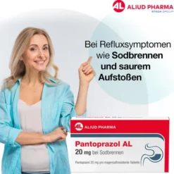 PANTOPRAZOL AL 20 mg bei Sodbr.magensaftres.Tabl. 14 St