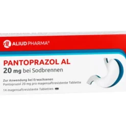 PANTOPRAZOL AL 20 mg bei Sodbr.magensaftres.Tabl. 14 St