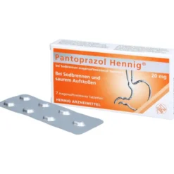 PANTOPRAZOL Hennig b.Sodbrennen 20 mg msr.Tabl. 7 St