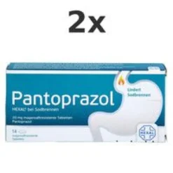 PANTOPRAZOL HEXAL b.Sodbrennen magensaftres.Tabl. Set 2x14St