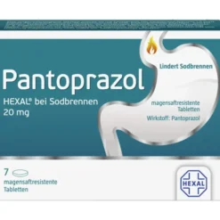 PANTOPRAZOL HEXAL b.Sodbrennen magensaftres.Tabl. 7 St