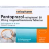 PANTOPRAZOL-ratiopharm SK 20 mg magensaftres.Tabl. 7 St