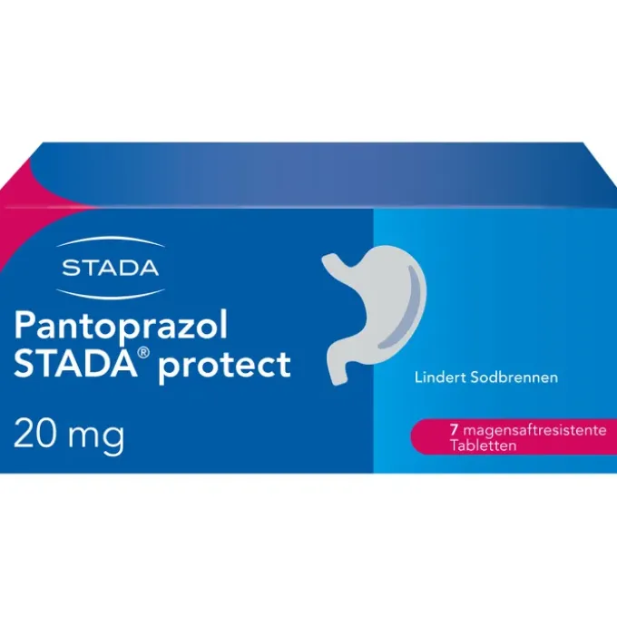 PANTOPRAZOL STADA protect 20 mg magensaftres.Tabl. 7 St