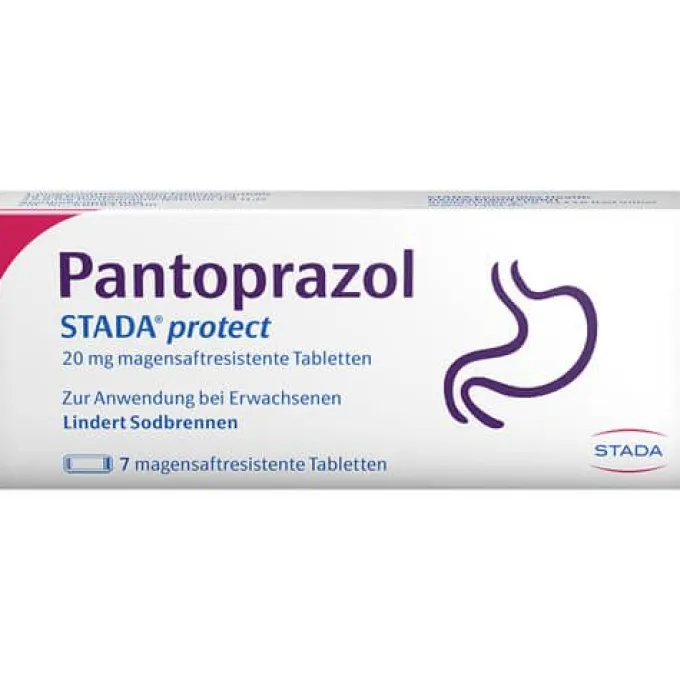 PANTOPRAZOL STADA protect 20 mg magensaftres.Tabl. 7 St