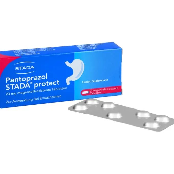 PANTOPRAZOL STADA protect 20 mg magensaftres.Tabl. 7 St