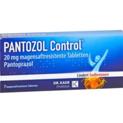 PANTOZOL Control 20 mg magensaftres.Tabletten 7 St