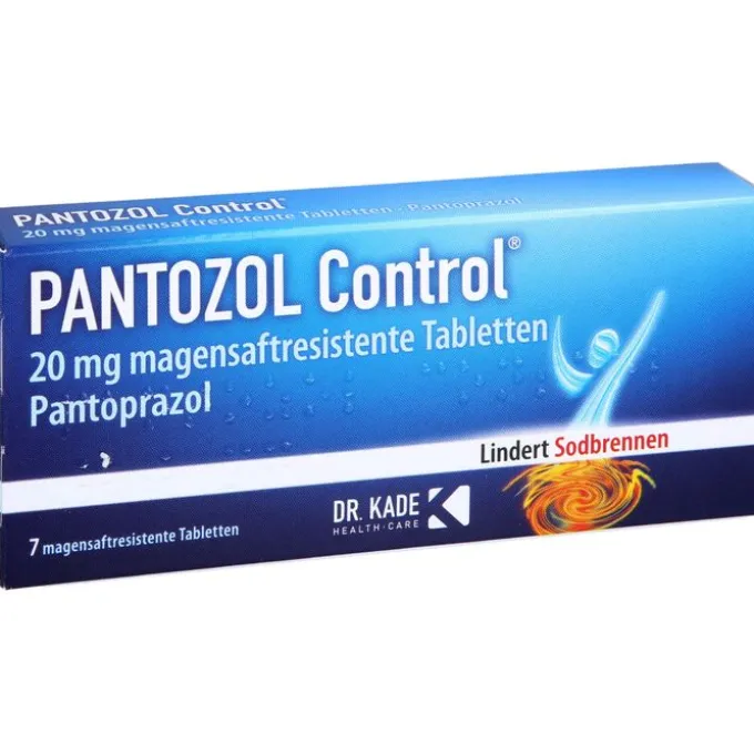 PANTOZOL Control 20 mg magensaftres.Tabletten 7 St