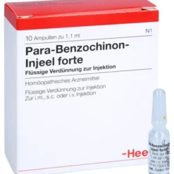 PARA BENZOCHINON Injeel forte Ampullen 10 St