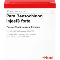 PARA BENZOCHINON Injeel forte Ampullen 10 St