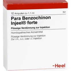 PARA BENZOCHINON Injeel forte Ampullen 10 St