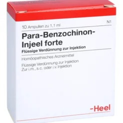 PARA BENZOCHINON Injeel forte Ampullen 10 St