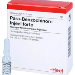 PARA BENZOCHINON Injeel forte Ampullen 10 St
