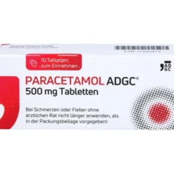 PARACETAMOL ADGC 500 mg Tabletten 10 St