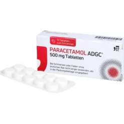 PARACETAMOL ADGC 500 mg Tabletten 10 St