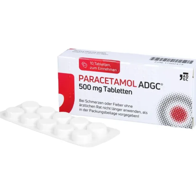PARACETAMOL ADGC 500 mg Tabletten 10 St