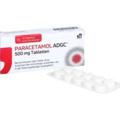 PARACETAMOL ADGC 500 mg Tabletten 10 St
