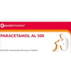 Paracetamol AL 500 bei akuten Schmerzen und Fieber 20 St