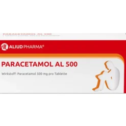 Paracetamol AL 500 bei akuten Schmerzen und Fieber 20 St