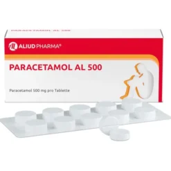 Paracetamol AL 500 bei akuten Schmerzen und Fieber 20 St