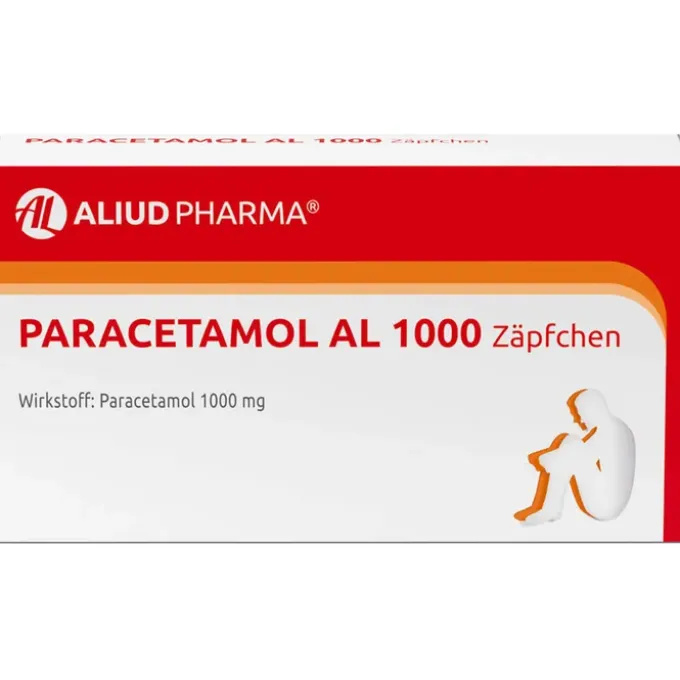 PARACETAMOL AL 1.000 Suppositorien 10 St