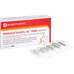 PARACETAMOL AL 1.000 Suppositorien 10 St