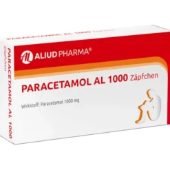 PARACETAMOL AL 1.000 Suppositorien 10 St